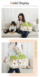 👜 Bolsa de Fraldas Grande – Ombro Confortável e Estilo Prático