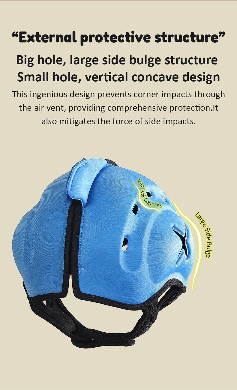 👶 Capacete Anti-Choque para Bebê – Proteção e Segurança no Dia a Dia