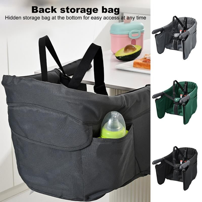 🪝Gancho Portátil para Cadeira Alta – Praticidade e Segurança em Viagens