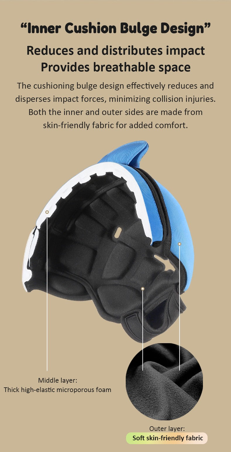 👶 Capacete Anti-Choque para Bebê – Proteção e Segurança no Dia a Dia