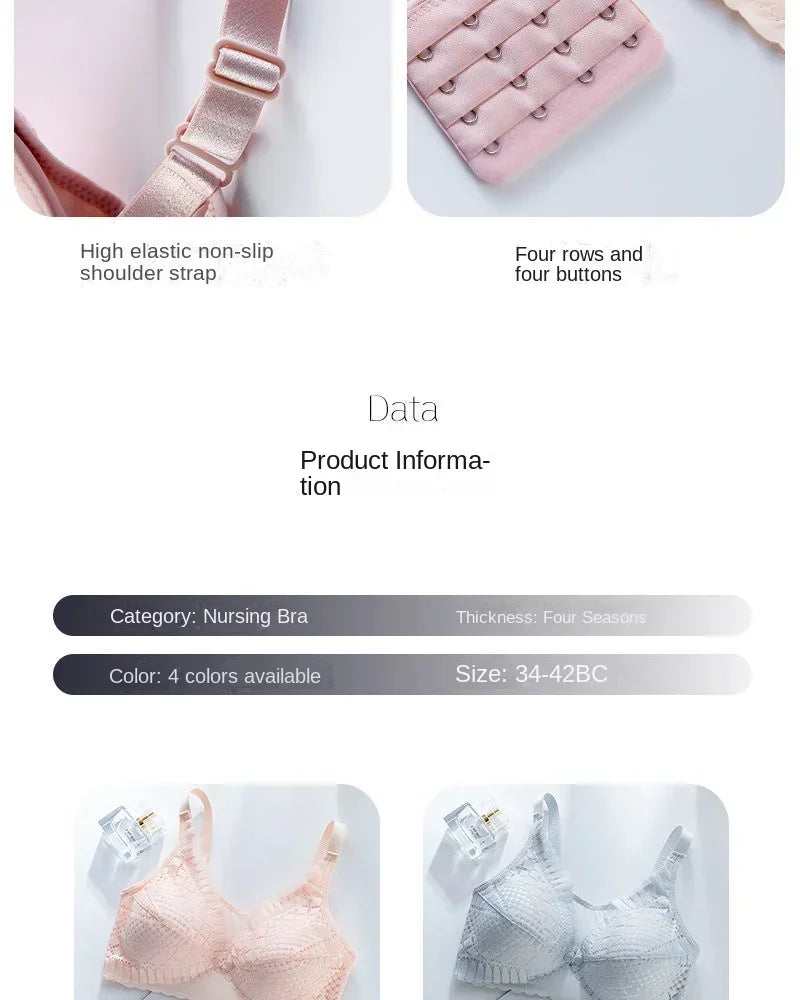 🤱Sutiã de Amamentação Frontal – Conforto e Praticidade para Gestantes