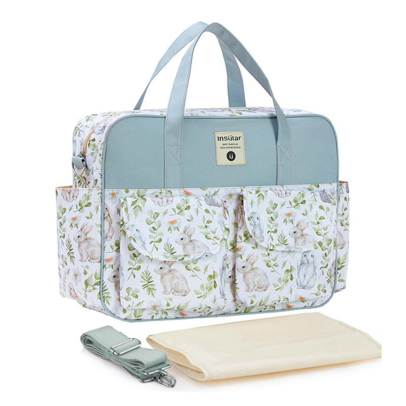 👜 Bolsa de Fraldas Grande – Ombro Confortável e Estilo Prático