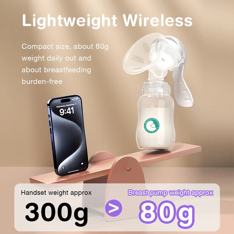 🤱Bomba Tira-Leite Manual – Praticidade e Conforto para Amamentação