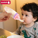 🍼 Alimentador de Silicone 120ml – Praticidade e Segurança na Alimentação do Bebê