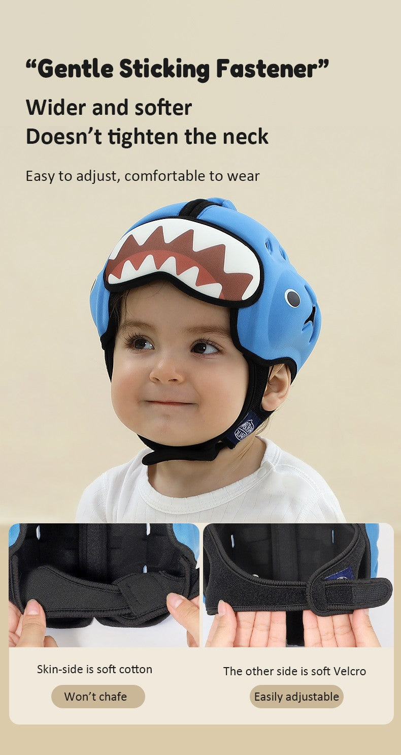 👶 Capacete Anti-Choque para Bebê – Proteção e Segurança no Dia a Dia