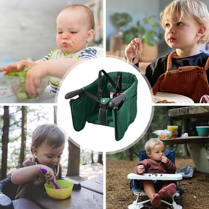 🪝Gancho Portátil para Cadeira Alta – Praticidade e Segurança em Viagens