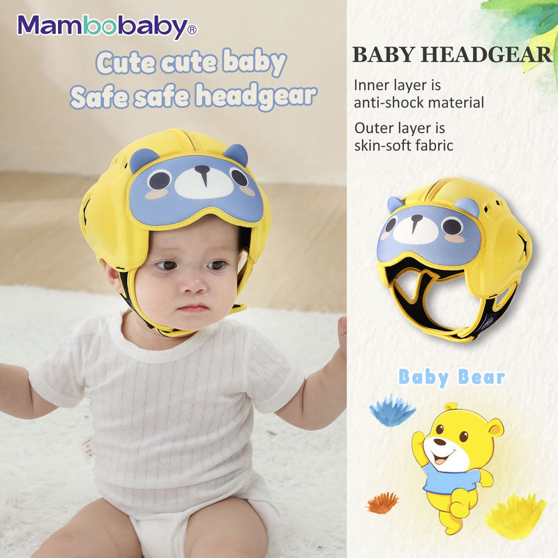 👶 Capacete Anti-Choque para Bebê – Proteção e Segurança no Dia a Dia