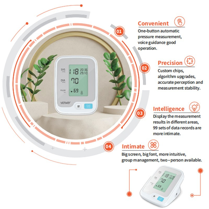🩺 Resoxy Digital – Monitor de Pressão Arterial Profissional