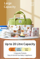 👜 Bolsa de Fraldas Grande – Ombro Confortável e Estilo Prático