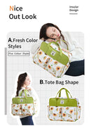 👜 Bolsa de Fraldas Grande – Ombro Confortável e Estilo Prático