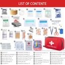 🩺 Kit Médico Portátil – Suprimentos de Emergência Multiuso